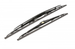 Stiklo valytuvas Silencio VM212 su rėmeliu 600/450mm (2 vnt.) Priekis su aptaku