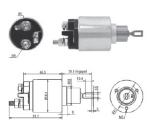 solenoidinis jungiklis, starteris 940113050592