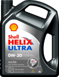 Variklių alyva SHELL Helix (4L) 0W30 HELIX U.A5/B5 0W30 4L