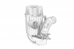 Oro filtro korpusas OE IVECO 504023259