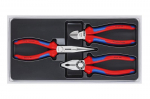 KNIPEX replių komplektas 3vnt. 00 20 11