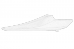 Priekinio stiklo apdailos/apsaugos juosta OE TOYOTA 53866-02040