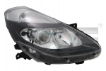 Priekinis žibintas TYC TYC 20-12117-05-2 RENAULT CLIO III