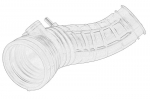įsiurbimo vamzdis, oro filtras OE HONDA 06172-RBA-305