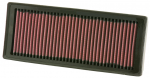 Sportinis oro filtras (plok&scaron;čias) 33-2945 321/127/40mm