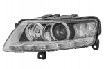 Priekinis žibintas HELLA 1ZS009 925-411 AUDI A6 ALLROAD C6, A6 ALLROAD C7, A6 C6