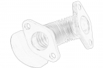 Vamzdis, EGR vožtuvas OE HYUNDAI 2849127400