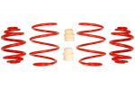 Žeminanti spyruoklė, Sportline, 4vnt., pažeminimas priekis: 45-50mm, pažeminimas galas: 20-25mm,, Tinka: BMW 3 (E46) 318 d/320 Cd/320 Ci/320 d/320 i/323 Ci/323 i/325 Ci/325 i/328 Ci/328 i/330 Ci/330 i