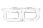 spoileris, radiatoriaus grotelės OE BMW 51 64 2 990 178