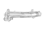 Posūkio žibintas OE BMW 63 13 7 280 771