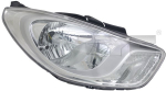 Priekinis žibintas TYC TYC 20-12574-05-2 HYUNDAI I10 I