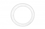 Srauto matuoklio tarpinė OE BMW 13 71 7 799 839