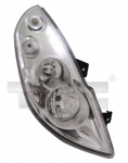 Priekinis žibintas TYC TYC 20-12338-15-2 OPEL MOVANO A, MOVANO B; RENAULT MASTER III