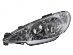Priekinis žibintas TYC TYC 20-6156-05-2 PEUGEOT 206