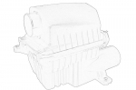 Oro filtro korpusas OE HYUNDAI 28110A5000