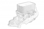Alyvos radiatorius OE RENAULT 82 01 005 241