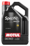 Variklių alyva MOTUL SPECIFIC (5L) 0W20 SPECIFIC RBS0-2AE 0W20 5L