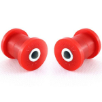 Priekinės svirties įvorės apatinės (i&scaron;orinės) (svirtis priekis i&scaron;orinė, De&scaron;inė/Kairė, apačia, kietumas: 80 Sha, vidinis skersmuo 12mm, i&scaron;orinis skersmuo 40mm) Tinka: AUDI; SEAT; VW Tinka: AUDI A4 B5 0