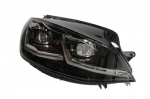 Priekinis žibintas HELLA 1ZX013 924-221 VW GOLF ALLTRACK VII, GOLF SPORTSVAN VII, GOLF VII