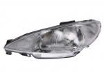 Žibintas Priekis Kairė PEUGEOT 206