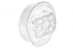 Laikiklis, pavarų dėžės pakaba (APD) OE VW 4D0 399 415K