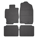 Grindų kilimėliai 4 vnt. modelis: BASIC medžiaga: Guma