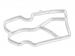 Alyvos filtro pagrindo tarpinė OE BMW 11 42 2 247 016