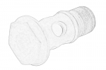 įdubiamasis varžtas, kompresorius WHT 000 494