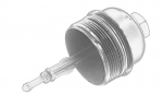 dangtis, alyvos filtro korpusas OE BMW 11 42 2 247 379