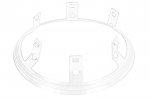 I&scaron;metimo sistemos tarpinė 9808330980 Tinka: DS; CITROEN; PEUGEOT