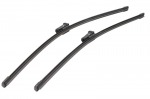 Stiklo valytuvas Flat Blades berėmis 530/475mm (2 vnt.) Priekis su aptaku
