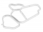 tarpiklis, alyvos filtras OE BMW 11 42 7 788 455