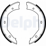 Stabdžių trinkelių komplektas, stovėjimo stabdis LS1857