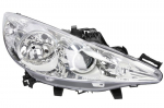 Priekinis žibintas TYC TYC 20-1061-05-2 PEUGEOT 207, 207/HATCHBACK