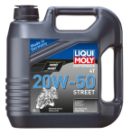Variklio alyva 4T LIQUI MOLY Street (4L) 20W50 mineralinė LIM1696 20W50 4L STREET