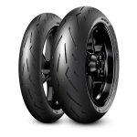 PIRELLI DIABLO ROSSO CORSA II Padanga motociklų keliams 120/70ZR17 TL 58W Vairuojamoji 1207017 OMPI 58W RCOR2