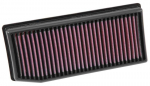 Sportinis oro filtras (plok&scaron;čias) 33-3007 270/124/40mm