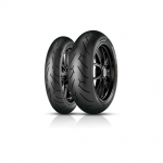 PIRELLI DIABLO ROSSO II K Padanga motociklų keliams 120/70ZR17 TL 58W Vairuojamoji 1207017 OMPI 58W DBLR2