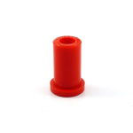 Poliuretano įvorė (1vnt., lingė galas, De&scaron;inė/Kairė, vir&scaron;us, kietumas: 80 Sha, vidinis skersmuo 16mm, i&scaron;orinis skersmuo 27,8mm) Tinka: MITSUBISHI Tinka: MITSUBISHI L 300 / DELICA II 05.80-