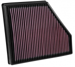 Sportinis oro filtras (plok&scaron;čias) 33-5047 302/260/41mm