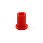 Poliuretano įvorė (1vnt., lingė galas, De&scaron;inė/Kairė, apačia, kietumas: 80 Sha, vidinis skersmuo 16mm, i&scaron;orinis skersmuo 27,8mm) Tinka: MITSUBISHI Tinka: MITSUBISHI L 300 / DELICA II 05.80-