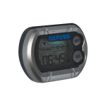 Rodyklė OXFORD (46mmx35mmx12mm, spalva juoda/pilka, atsparus vandeniui; elektroninis su termometru)