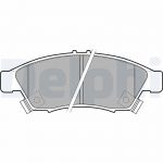 stabdžių trinkelių rinkinys, diskinis stabdys LP1739