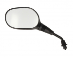 Veidrodis RMS 12 276 0030 kairė 8mm g. de&scaron;inysis k. juoda Tinka: HONDA