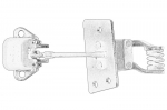 Durų ribotuvas OE VW 7H0 827 794G