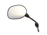 Veidrodis RMS 12 276 0060 kairė 8mm g. de&scaron;inysis k. juoda Tinka: GILERA; PIAGGIO/VESPA