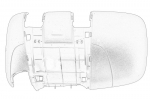 I&scaron;orinio veidrodžio apsauga OE IVECO 5801822999