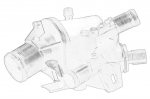 Au&scaron;inimo skysčio termostatas OE RENAULT 110604371R