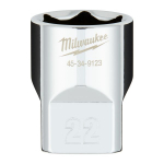 Galvutė uždedamas FOUR FLAT / &scaron;e&scaron;iakampė 1/2" - 4932480020