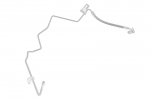 hidraulinė žarna, vairo sistema 1683586